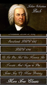 Captura 3 Bach Música clásica android