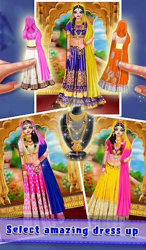 Android application Indian Gopi Doll Fashion Salon screenshort
