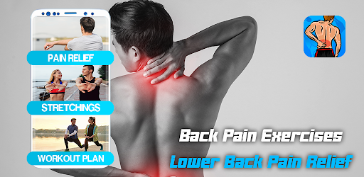 Android application Back Pain Relief Exercises screenshort