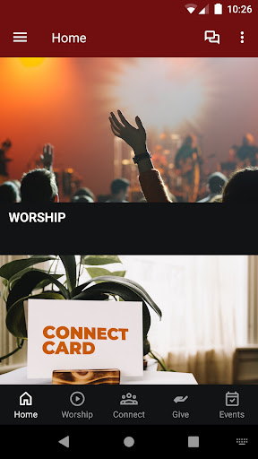 Android application Pekin Grace UMC screenshort