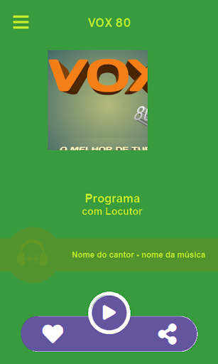 VOX 80 Screen 2