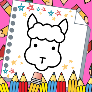 Alpaca Coloring Book