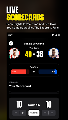 Boxing News – Predict & Score Screen 2