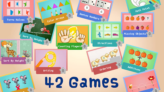 Preschool Math game for toddlers  screenshots 1