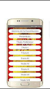 La Constitución de España Screenshot