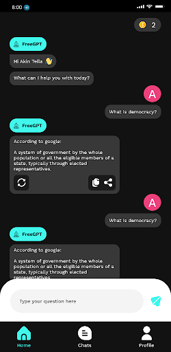 ZenithGPT-Chat with AI & GPT-4 Screen 2