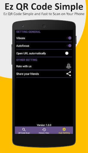 Ez QR Code Simple Screen 2
