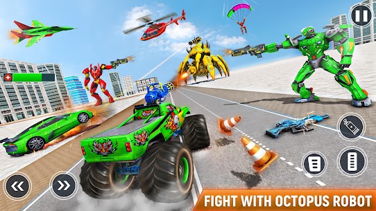 Octopus Robot Car v1.2 MOD APK (Unlimited Money) Free For Android 6