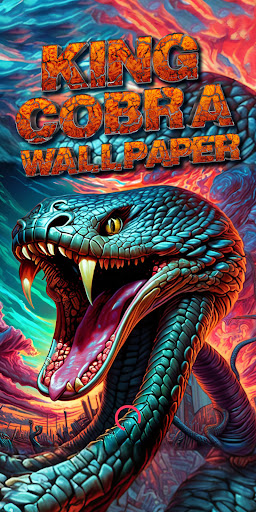 Android application king cobra wallpaper screenshort