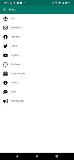 Rádios Na Host Screen 3