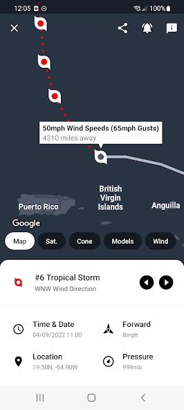 My Hurricane Tracker & Alerts 4.4.1 APK + Мод (Unlimited money) за Android