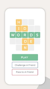 Hidden Words: Daily Word Guess
