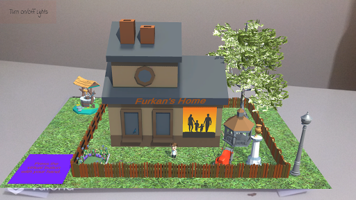 Android application AR Garden Simulator screenshort