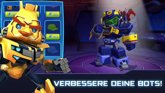 Angry Birds Transformers Screenshot