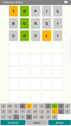 Android application Ghici 1 din 5 -Un cuvânt pe zi screenshort