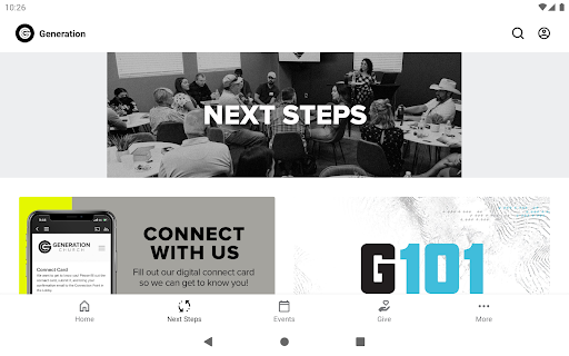 Screenshot of Generation Church - AZ
