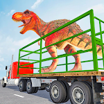 Cover Image of 下载 Angry Dino Transport Truck: Rescue Zoo Animal Game 1.0 APK