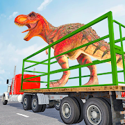 Angry Dino Transport Truck: Zoo Animal Rescue Game