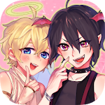 Snuggle with Angel and Devil Apk