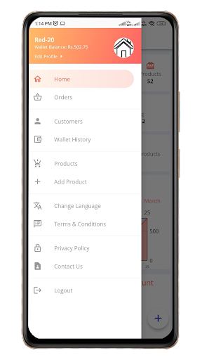 Seller App of Red-20 Screen 3