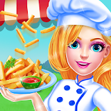 RoadSide Street Food Restaurant : Cooking Game icon