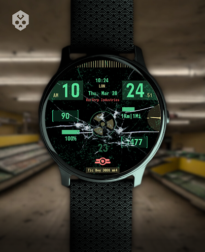 Atomic Tic Watch Face screenshot 2