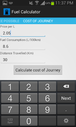 Fuel Calculator