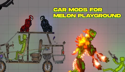 Mods & Skins Melon Playground