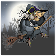 Halloween Witch Broomstick