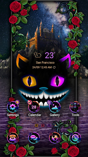 Cheshire In World - Wallpaper Screen 2