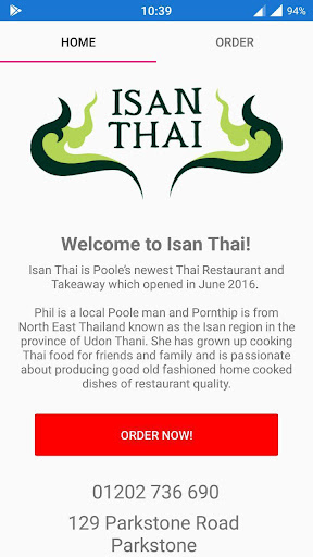 Android application Isan Thai screenshort