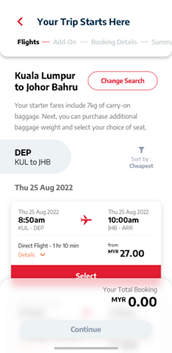 MYAirline Screenshot 3 - AppWisp.com