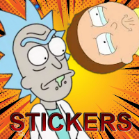 Rick & Morty sticker con movim