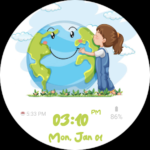 Earth Day Watch Face