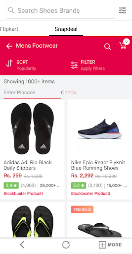 Men Shoes Shopping app Screen 3