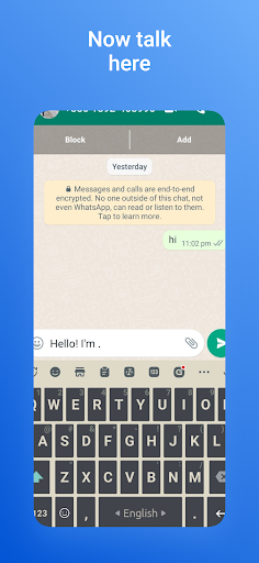 WHdirect : Without save Number Screen 3