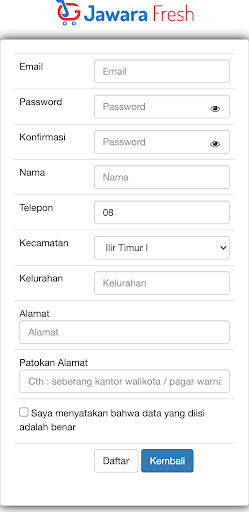 Jawara Fresh Screen 2