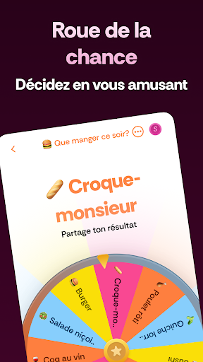 Aperçu de l'application