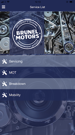 Brunel Motors Screen 2