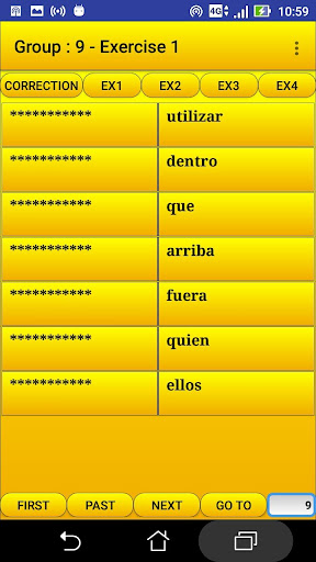 2000 Japanese Words (most used Screen 3