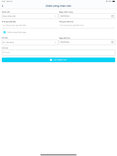 Chấm công tiền lương 4.0