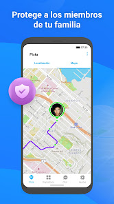 Screenshot 1 mLite Localizador familiar GPS android