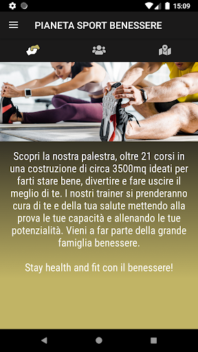 Android application My Benessere screenshort