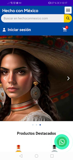 Android application Hecho con México screenshort