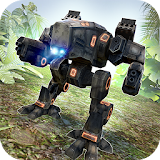 Dino-Robot! Future War 3D Game icon
