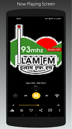 Radio NP: Nepal Stations Screen 3