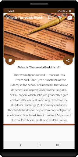 Theravada buddhist texts Screen 3