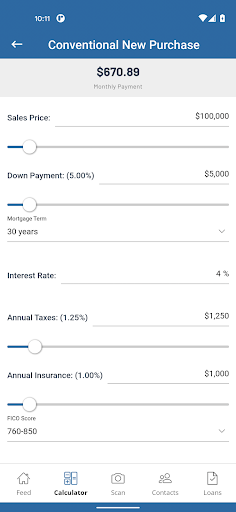 Mortgages by OVM Screen 3