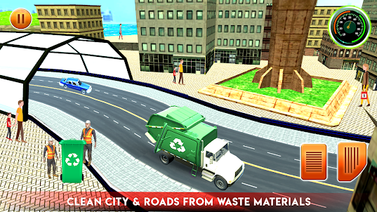 도시 쓰레기 ​​트럭 시뮬레이터