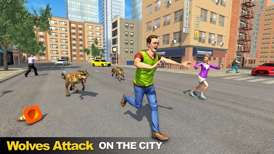 Police Dog VS Wild Wolf Attack Survival City Apk İndir 2022 4